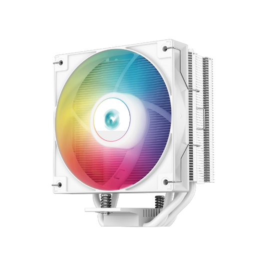 קירור אוויר למעבד DeepCool AG400 White 220W TDP 150mm RGB