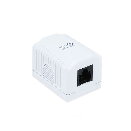 קופסאת פלסטיק RJ-45 Plastic box Cat5