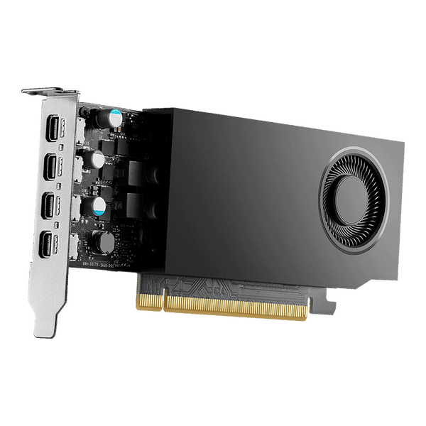 כרטיס מסך PNY NVIDIA Quadro A1000 8GB Ray Tracing 4X mini-DP Bulk
