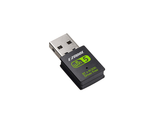 EZcool BWA-260 2-in-1 WiFi Bluetooth USB Adapter