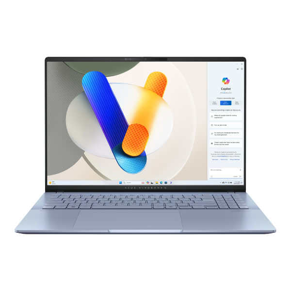 נייד ASUS VivoBook S 16 Ryzen AI 9 HX 365 24GB DDR5 1TB MVME DOS