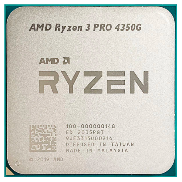 מעבד AMD R3 PRO 4350G Tray no Fan AM4 4.0GHZ 65W