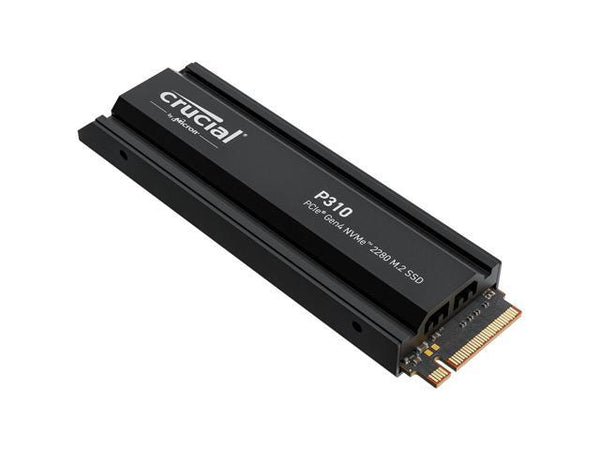 דיסק פנימי Crucial P310 1TB PCIe Gen4 NVMe 2280 M.2 SSD Heatsink