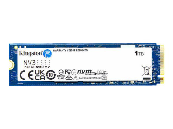 דיסק פנימי Kingston NV3 1TB NVME GEN 4.0 M.2 2280 6000/4000Mb/s