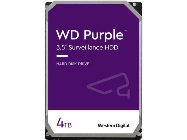 דיסק קשיח פנימי לנייח WD 4TB Purple 5400rpm 128MB 3.5