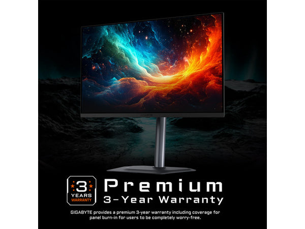 מסך GIGABYTE MO27U2 4K UHD 27 QD-OLED 0.03ms 240Hz