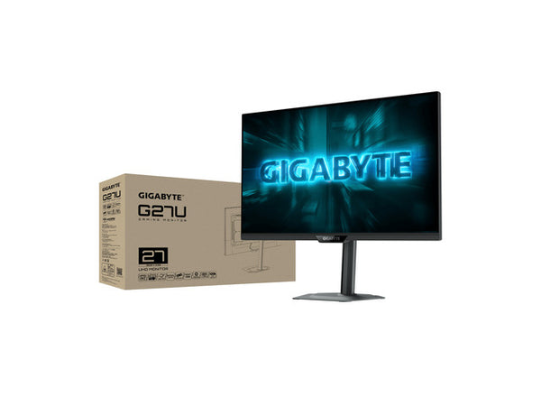 מסך גיימינג Gigabyte G27U 4K SS IPS 160HZ/320HZ 1Ms Pivot HDR400