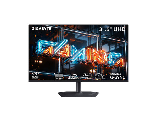 מסך Gigabyte MO32U24 OLED 4K Gaming Monitor 240Hz 0.03ms