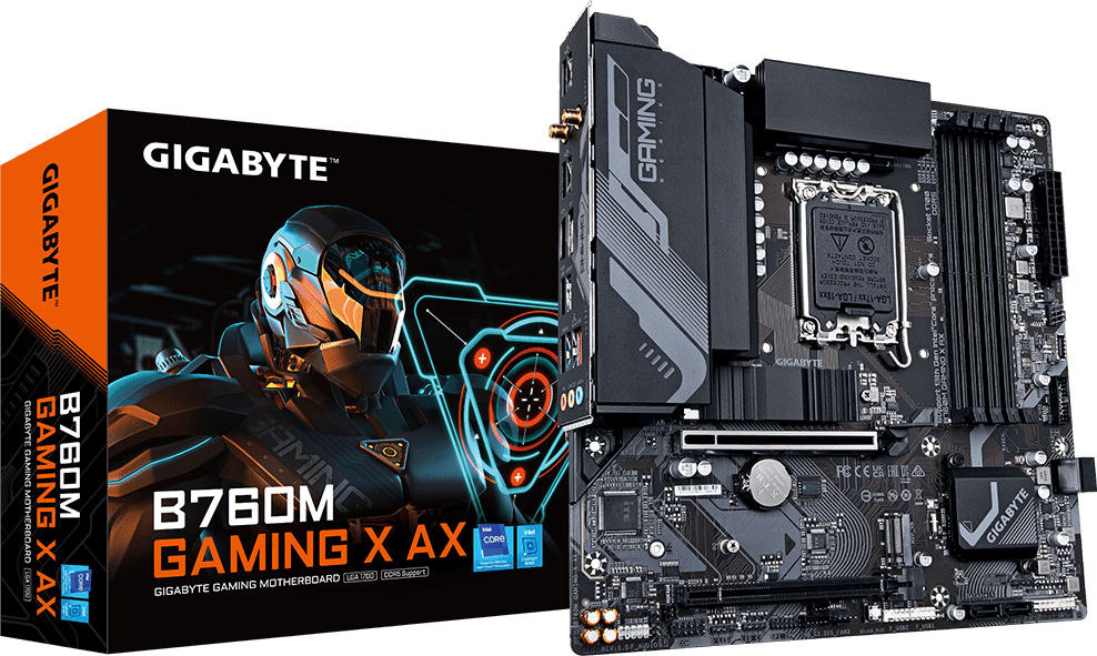 Gigabyte B760M GAMING X AX