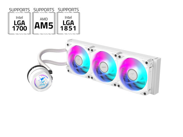 Gigabyte AORUS WATERFORCE II 360 ICE White