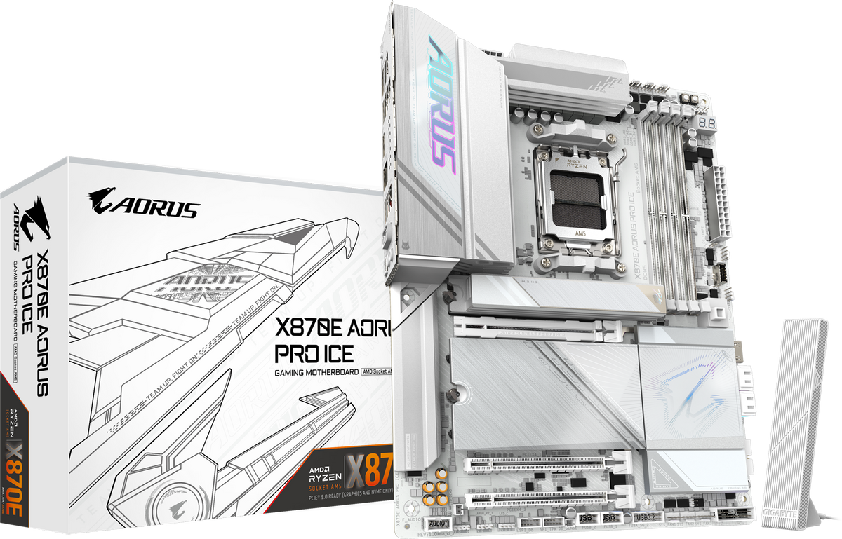 Gigabyte X870E AORUS PRO ICE