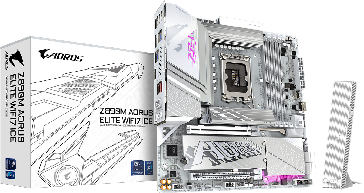 Z890M AORUS ELITE WIFI7 ICE