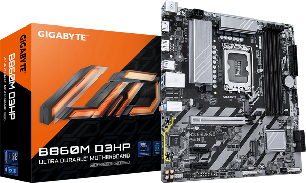 לוח אם Gigabyte B860M D3HP mATX DDR5 LGA1851