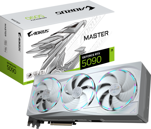 כרטיס מסך AORUS GeForce RTX 5090 MASTER ICE 32G