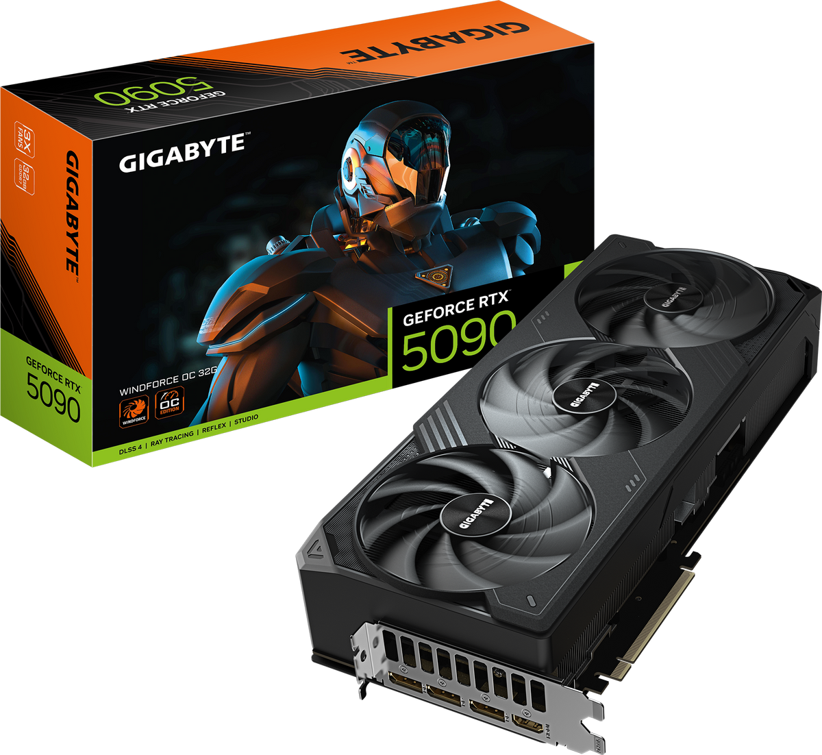 GIGABYTE GeForce RTX 5090 WINDFORCE OC 32G