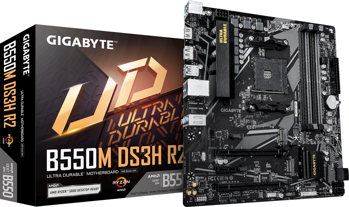 GIGABYTE B550M DS3H R2