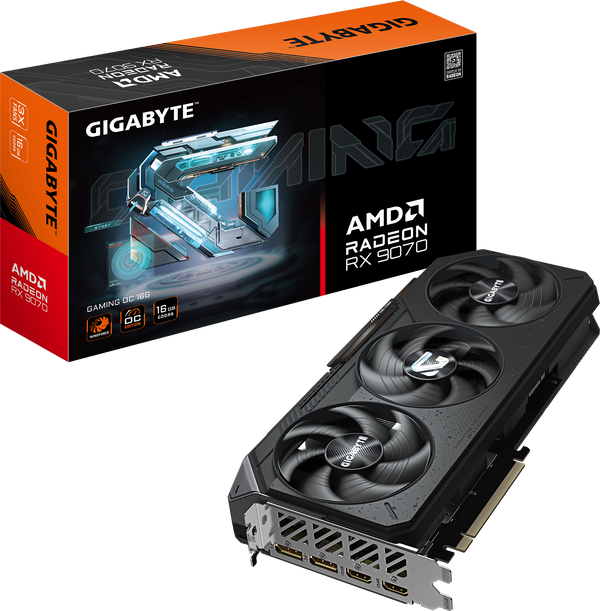 כרטיס מסך Gigabyte RADEON RX9070 GAMING OC 16GB PCIE 5.0