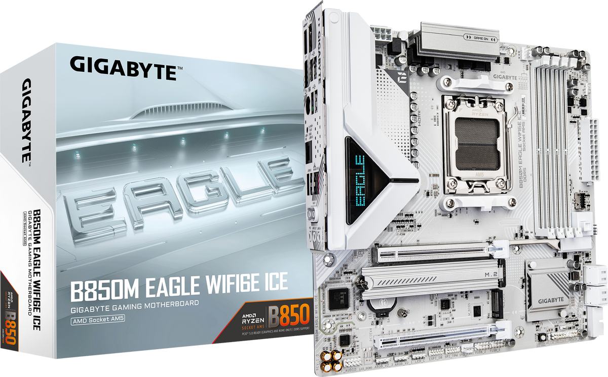 GIGABYTE B850M EAGLE WIFI6E ICE