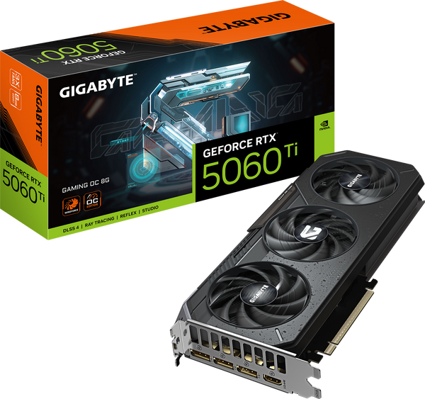 כרטיס מסך Gigabyte RTX 5060 Ti Gaming OC 8GB