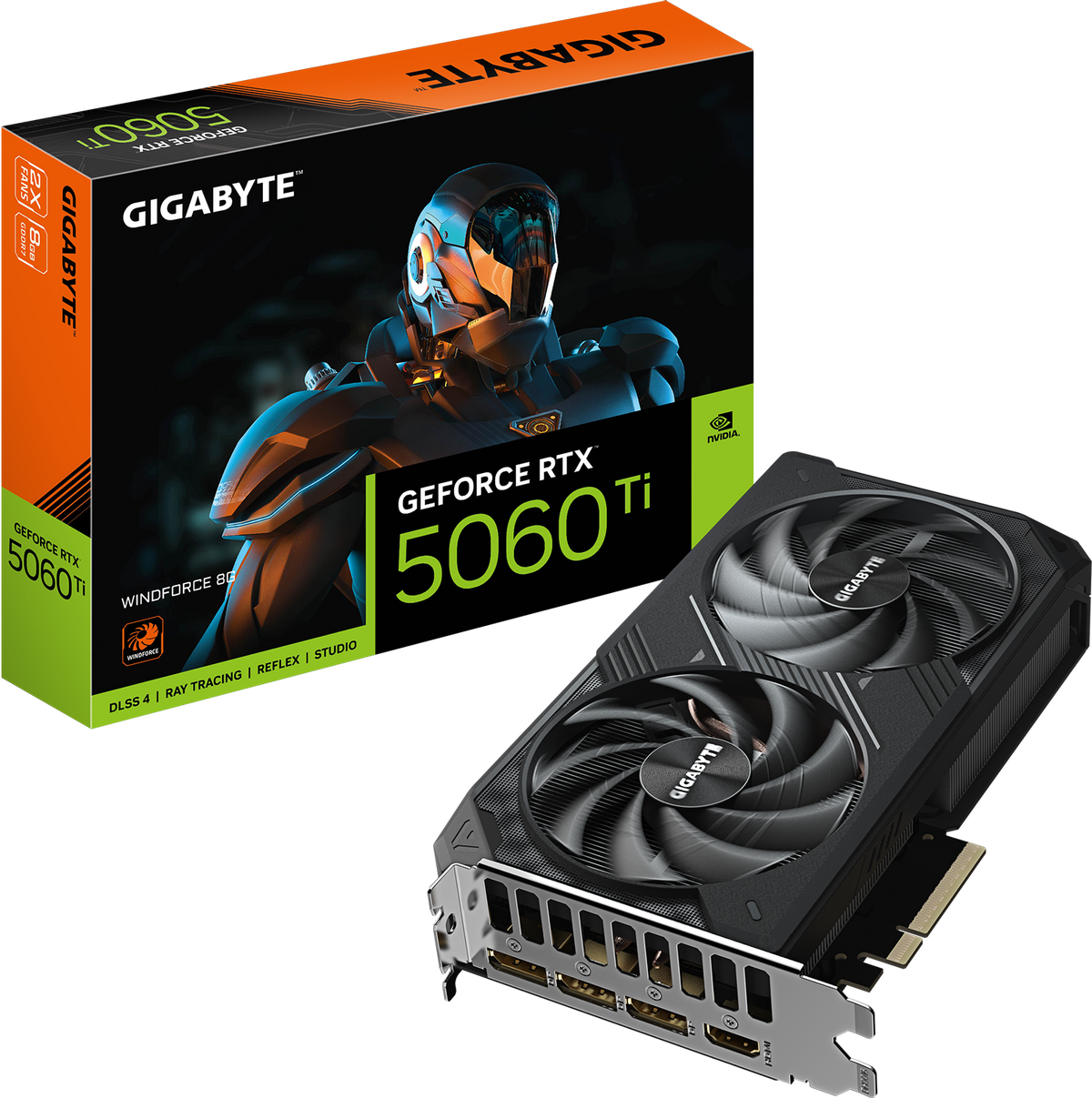 GIGABYTE RTX 5060 Ti WINDFORCE 2 8GB