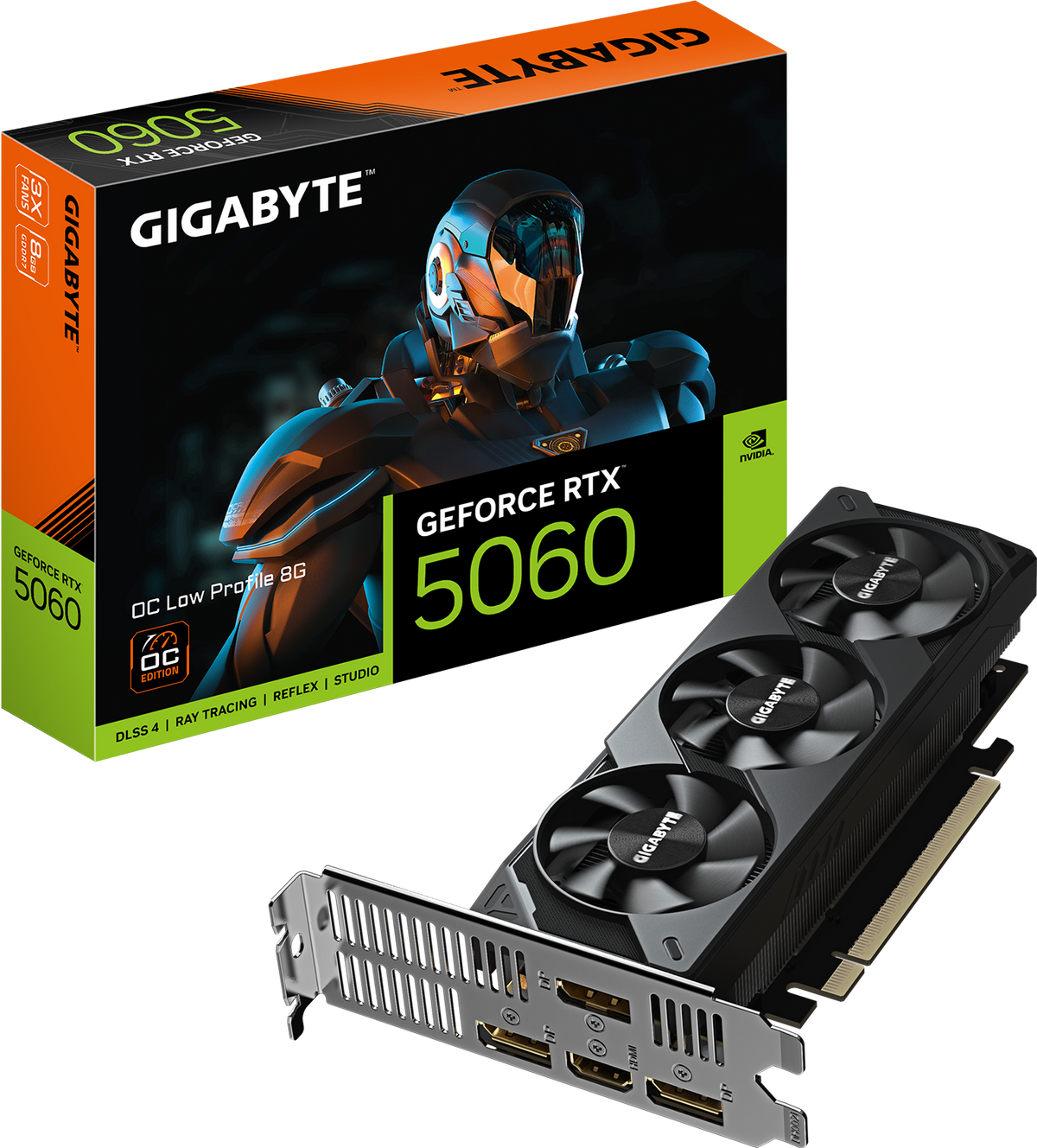 GIGABYTE GeForce RTX 5060 OC Low Profile 8G