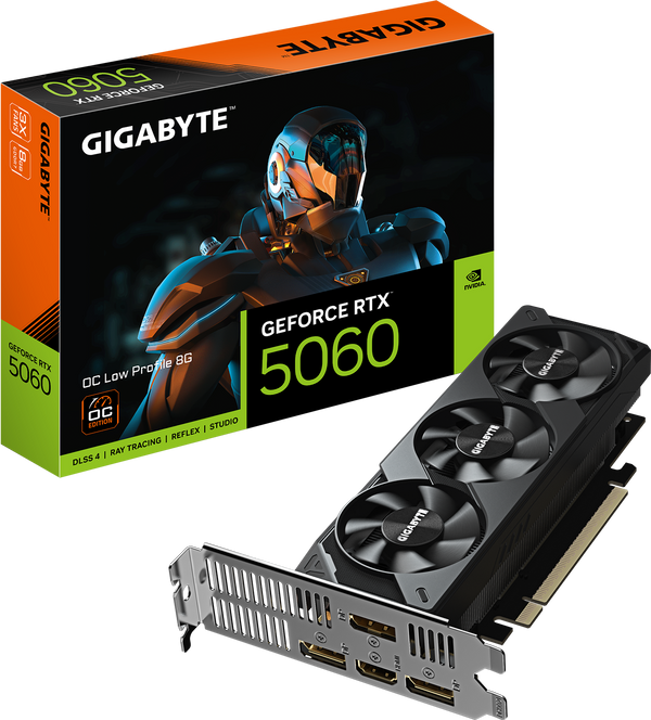 כרטיס מסך Gigabyte GeForce RTX 5060 OC Low Profile 8GB
