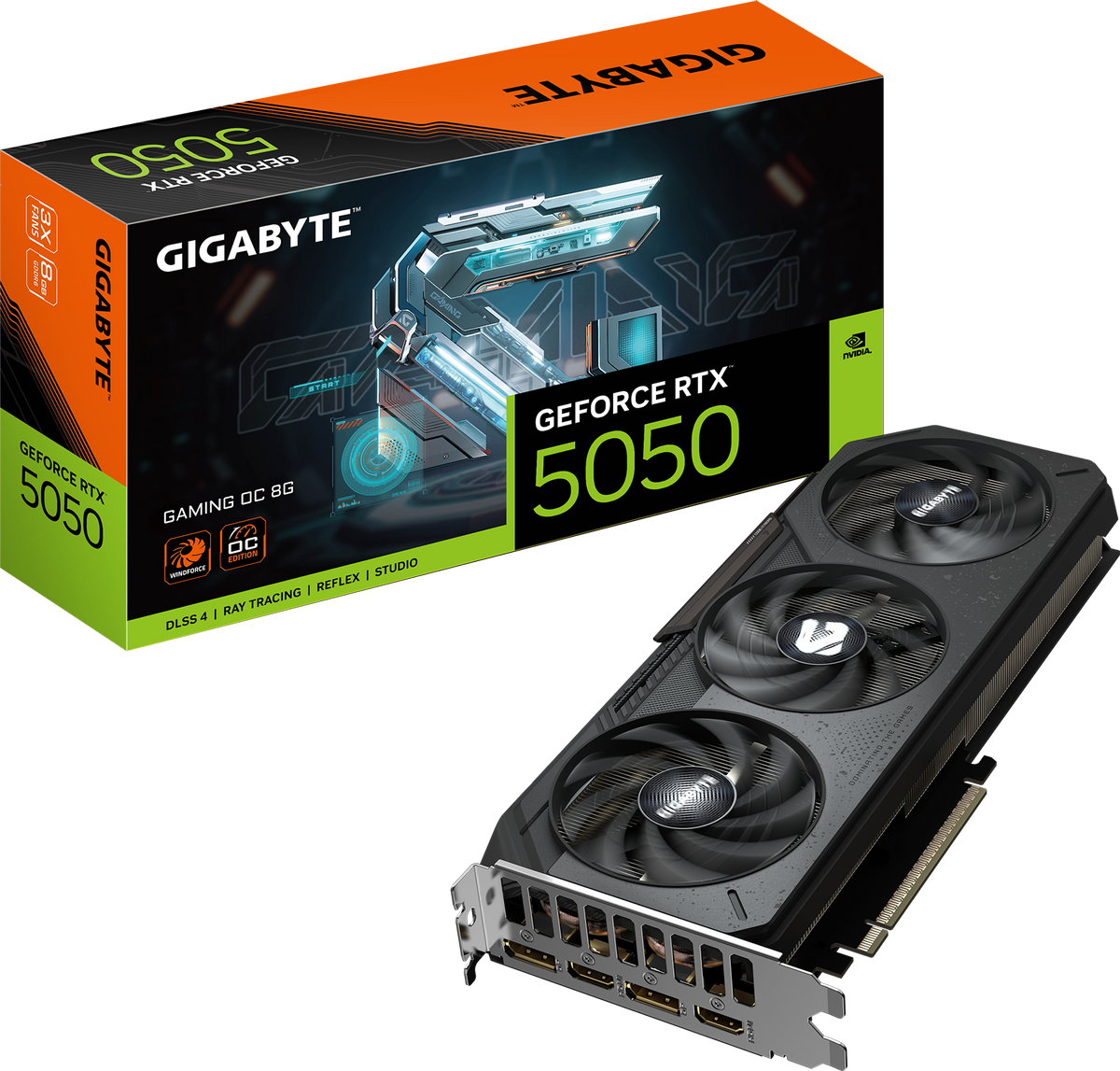 GIGABYTE RTX 5050 GAMING OC 8G