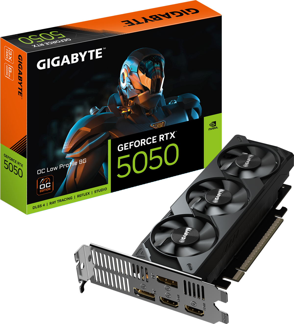 GIGABYTE RTX 5050 OC Low Profile 8G