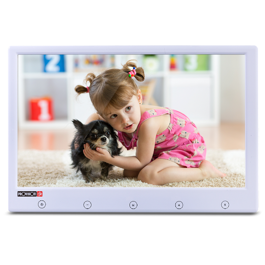 מסך מוניטור לבן 9  PR-TFT9HD-W