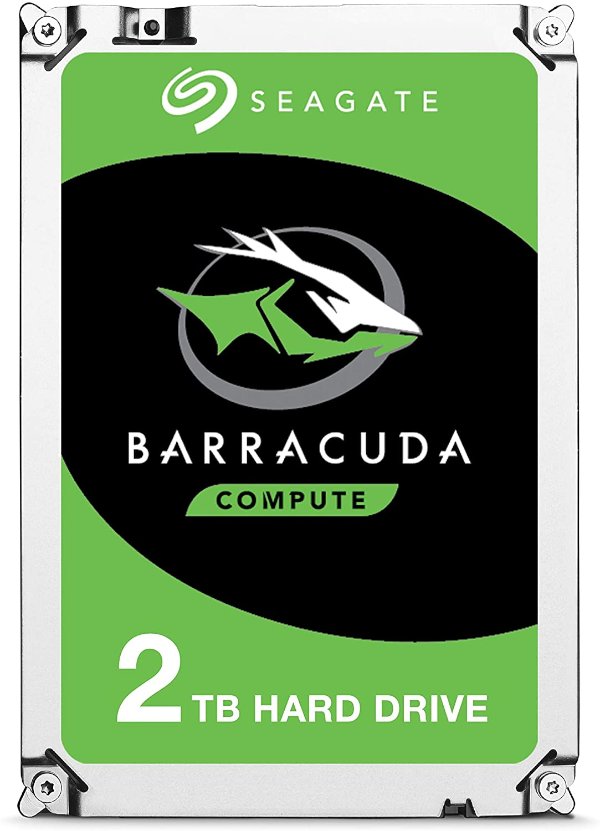 דיסק קשיח פנימי Seagate Barracuda 2TB 3.5 7200 RPM 256MB cache
