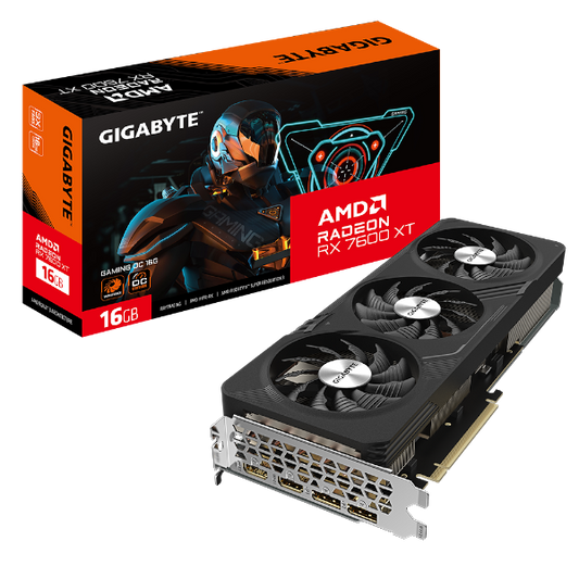 כרטיס מסך Gigabyte RX 7600 XT 16GB 128Bit OC