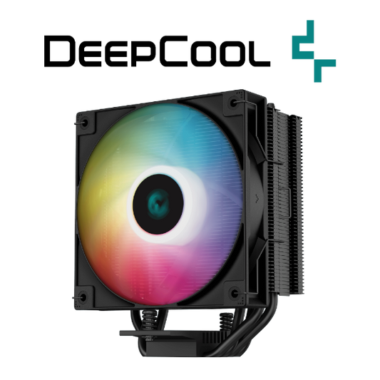 קירור אוויר למעבד DeepCool AG400 Black ARGB 220W TDP 150mm