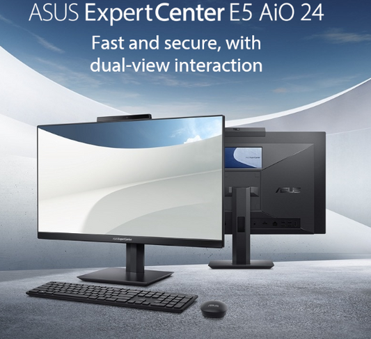 נייח ASUS AIO E5402WHAK i7-11700 8GB 256NVME 23.8 FHD DOS Black
