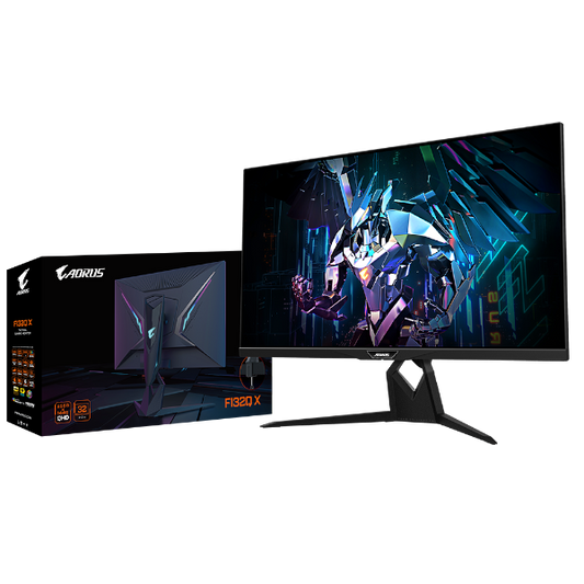 מסך גיימינג AORUS FI32Q X-EK 2k SS IPS 240-270Hz OC 1MS kvm 8BIT
