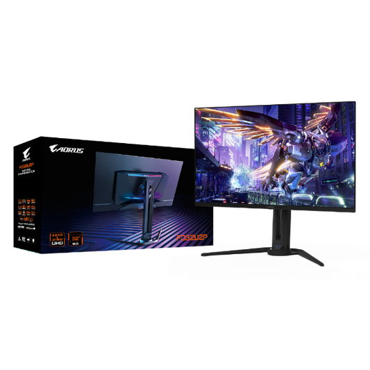 מסך GIGABYTE Aorus FO32U2P 4K UHD 31.5 QD-OLED 0.03ms 240Hz