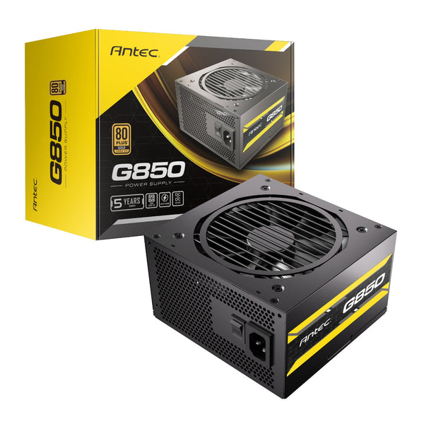 ספק כוח ANTEC ATOM G850 120MM Silent Fan Semi-Modular 80Plus Gold