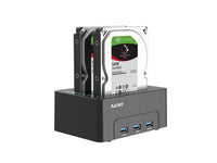 תחנת עגינה ושכפול MAIWO Dual Bay USB3.0 3.5/2.5