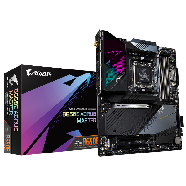 לוח Gigabyte B650E AORUS MASTER AM5 DDR5 WIFI6E PCIE 5.0 ATX
