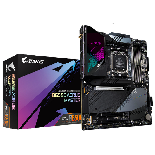 לוח Gigabyte B650E AORUS MASTER AM5 DDR5 WIFI6E PCIE 5.0 ATX