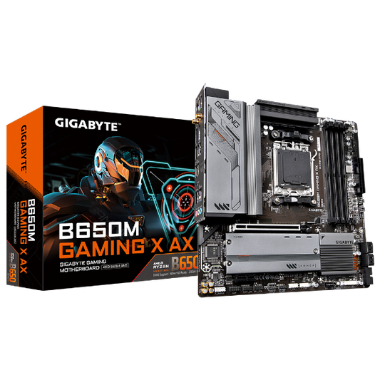 לוח Gigabyte B650M Gaming X AX 1.3 WIFI BT AM5 DDR5