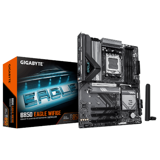לוח אם GIGABYTE B850 EAGLE WIFI6E DDR5 AM5 BT 2.5GBE LAN