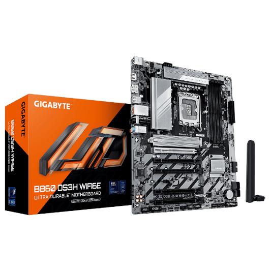 לוח למעבד דור 15 Gigabyte B860 DS3H WIFI6E ATX 2.5GB LAN