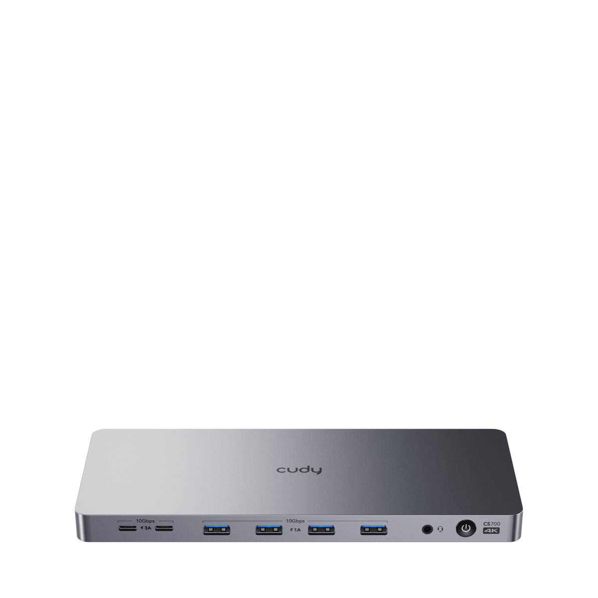 תחנת עגינה Cudy CS700 Dual 4K 10Gbps USB-C PD 100W