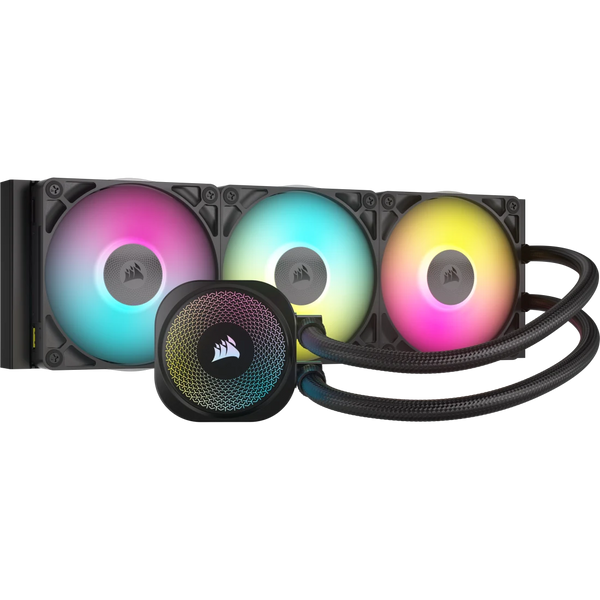 קירור נוזלי Corsair iCUE TITAN 360 RX RGB Black 360mm AIO
