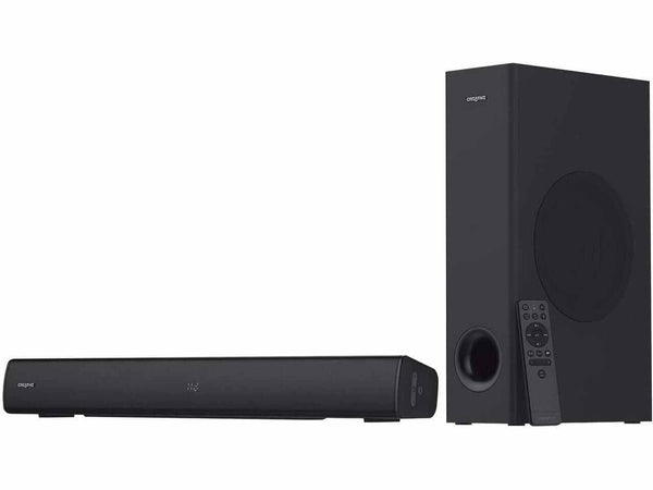 רמקולים CREATIVE STAGE V2 2.1 SOUNDBAR+SUBWOOFER BT 5.0 160W ARC