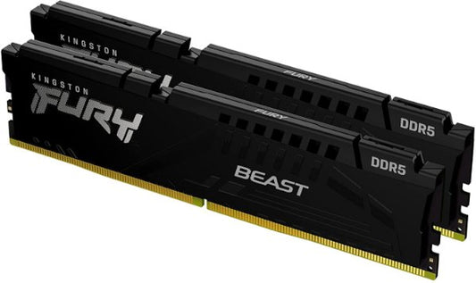 זכרון לנייח Kingston Fury Beast 32GB 2x16GB 5600MHz DDR5 CL40