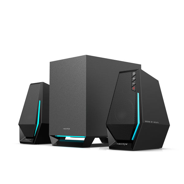 רמקולים Edifier G1500 MAX 2.1 RGB Gaming Speakers 30W RMS BT AUX