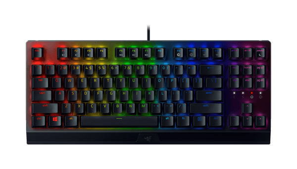 מקלדת גיימינג Razer BlackWidow v3 TKL Wired RGB Green Switches