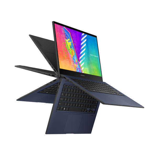 נייד ASUS VivoBook Go 14 FLIP N6000 8GB 512NVME Touch DOS Blue