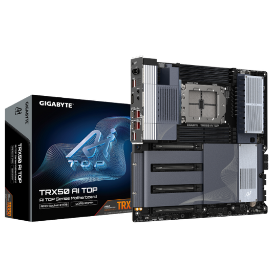 לוח אם Gigabyte TRX50 AI TOP for AMD sTR5 7000 series usb 4.0